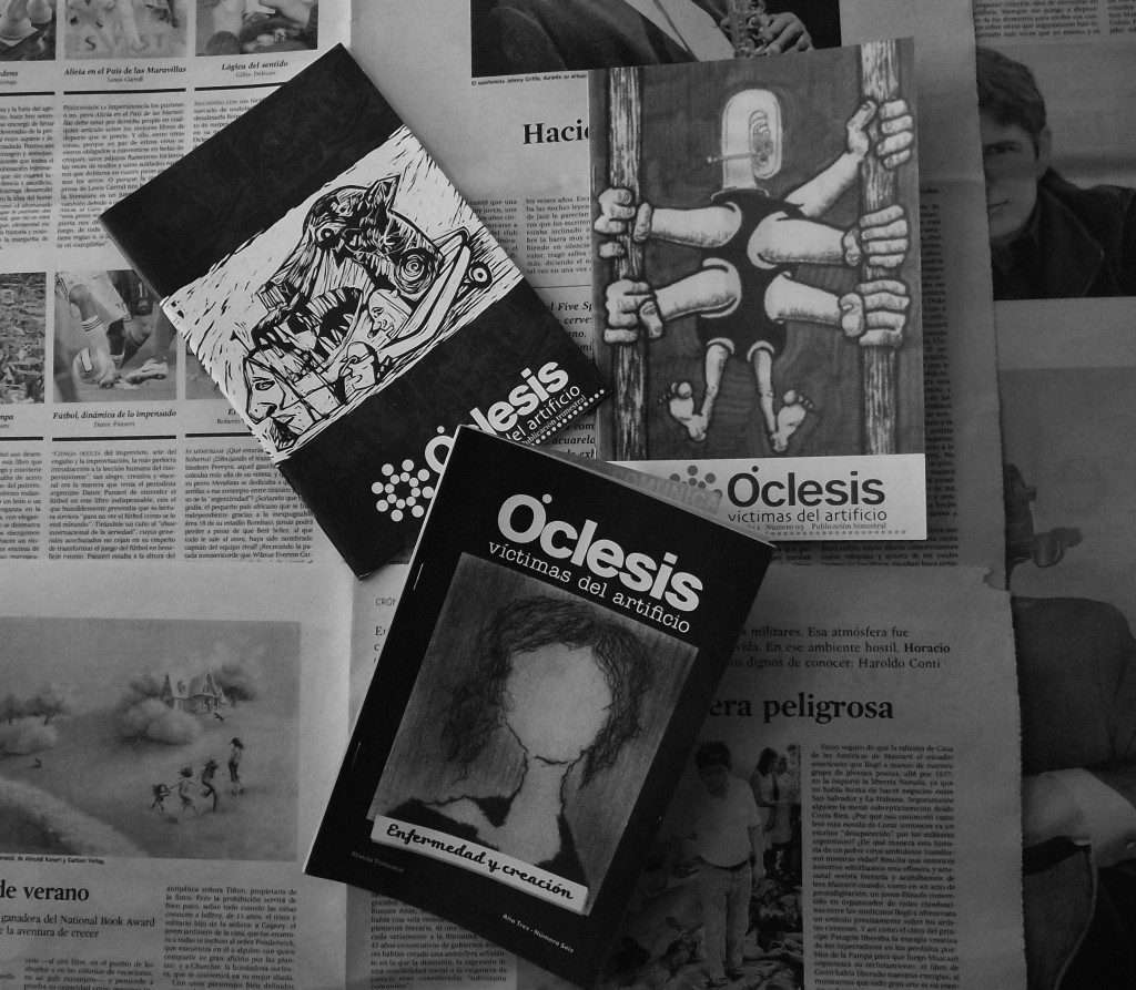 Portadas de la Revista Óclesis foto Óscar Alarcón