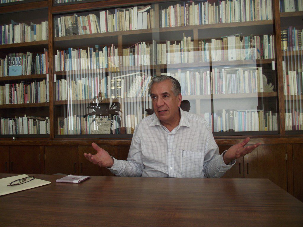 René Avilés Fabila, foto de Óscar Alarcón