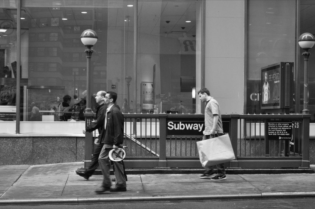 N. Y., Subway, Foto Martha Vivar Coyotl para Neotraba