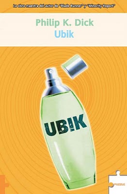 Portada del libro Ubik, de Philip K. Dick, imagen por cortesía de Marina Gavito