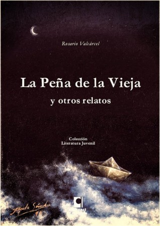 Portada de la "La peña de la Vieja y otros relatos" de Rosario Varcárcel.