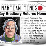 Imagen tomada de Carton a Day: http://www.cartoonaday.com/sci-fi-legend-ray-bradbury-dies/