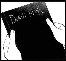 Death Note. Imagen cortesía de David Ullhman.