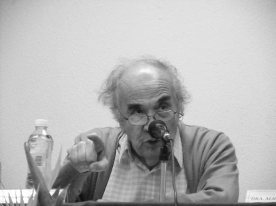 Hugo Zemelman. Foto por Andrea González.