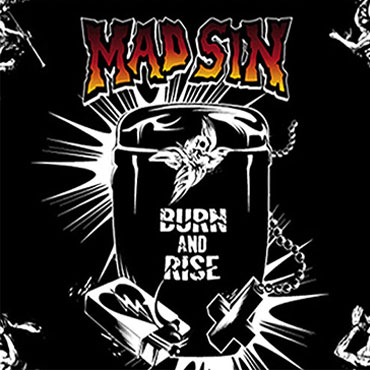 Portada del disco Burn Rise de Mad Sin