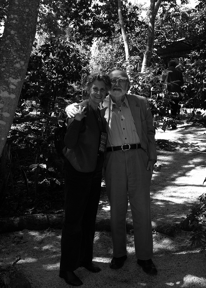 Ludwig Zeller con su esposa Susana Wald foto de Pascual Borzelli Iglesias