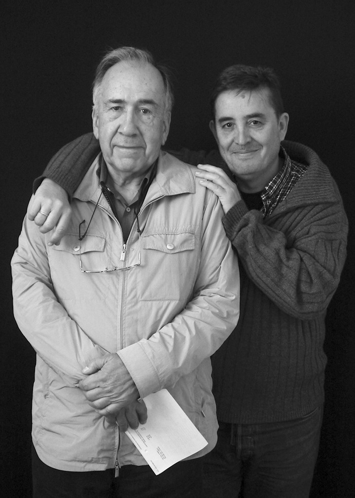Joan Margarit y Luis García Montero foto de Pascual Borzelli Iglesias
