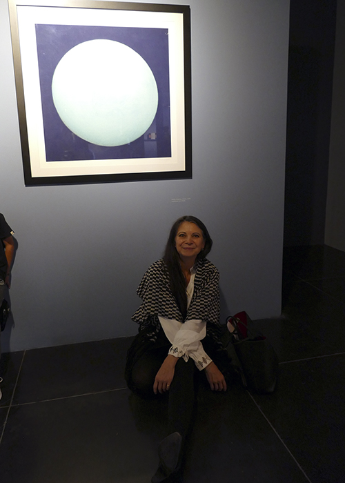 Carmen Boullosa en Alquimia de los planetas foto de Pascual Borzelli Iglesias