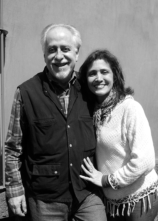 Con su esposa Yanet Casa Azul Museo Frida Kahlo México foto de Pascual Borzelli Iglesias
