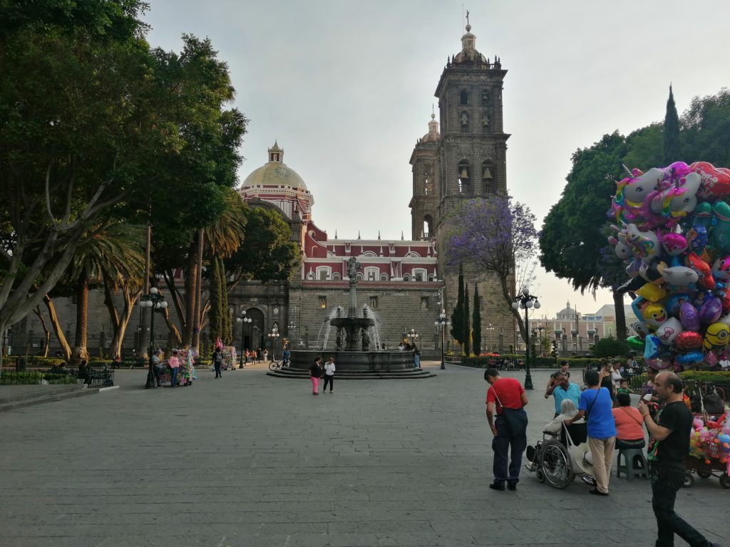 Zócalo de Puebla. Foto de Luis J. L. Chigo