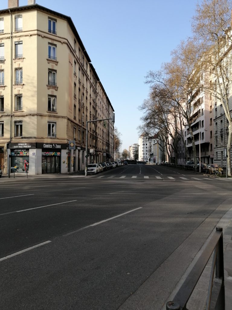 3e arrondissement Rue Garibaldi, Lyon Francia. Foto de Martha María Losán