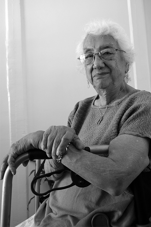 Dolores Castro. Foto de Pascual Borzelli Iglesias