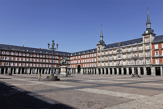 Plaza Mayor, en el centro de Madrid