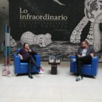 Brenda Ríos y Óscar Alarcón. Foto cortesía de la Biblioteca Central de la BUAP