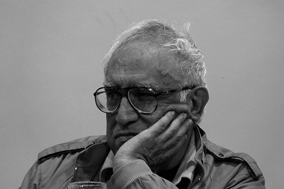 Carlos Monsiváis. Foto de Pascual Borzelli Iglesias