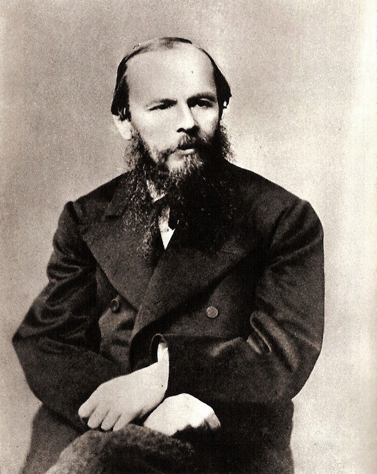 Dostoyevski en 1876. Autor desconcido.