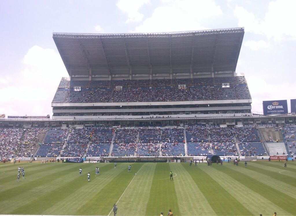 Antiguo Estadio Cuauhtémoc. Foto de Óscar Alarcón.