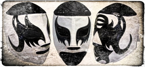 Máscaras de Los Hermanos Dinamita
