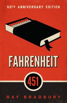 Portada de Fahrenheit de Ray Bradbury 60 aniversario