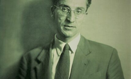 Cesare Pavese, foto de la Fototeca Histórica Nacional de Italia