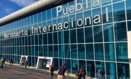 Aeropuerto Hermanos Serdán de Puebla. Foto de Adriana Barba