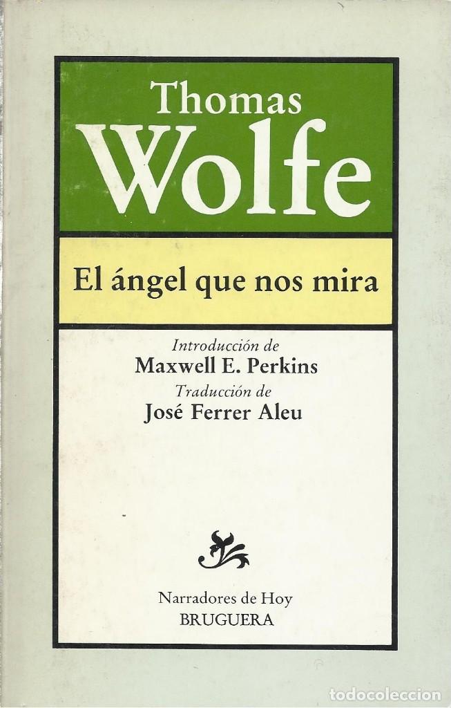 Portada de El Ángel que nos mira, de Thomas Wolfe