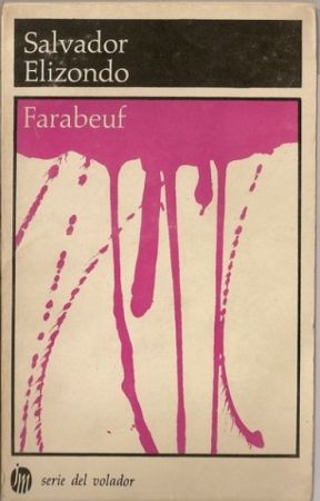 Portada de la primera edición de Farebeuf de Salvador Elizondo