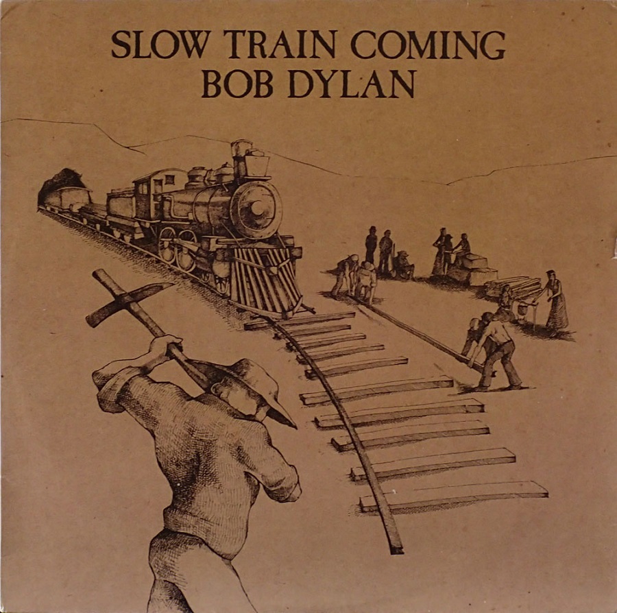 Portada del disco Slow Train Coming