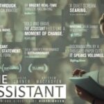 Cartel promocional de la película "La asistente"