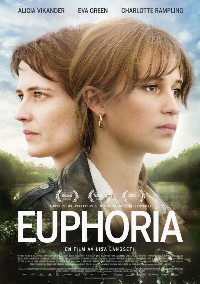 Cartel promocional de la película "Euphoria"