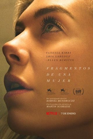 Cartel promocional de la película "Fragmentos de una mujer"