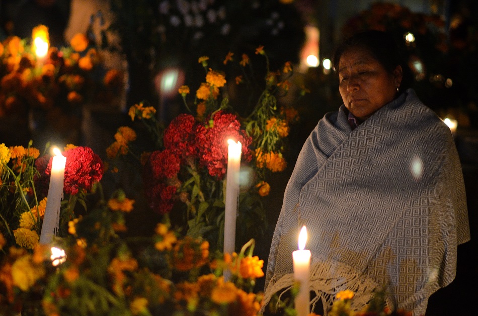 Día de muertos en Oaxaca. Foto de Javier Pimentel Valencia, 2018