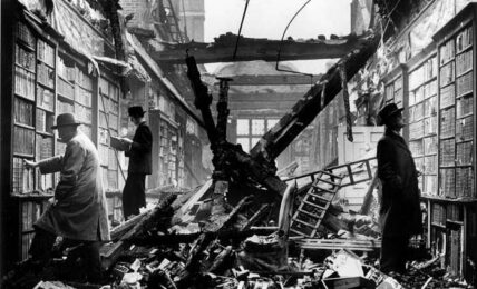 Holland House Library, destruida en 1940