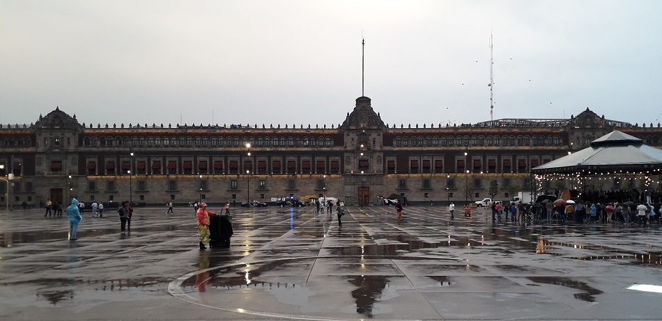 Zócalo de la Ciudad de México. Foto de Óscar Alarcón