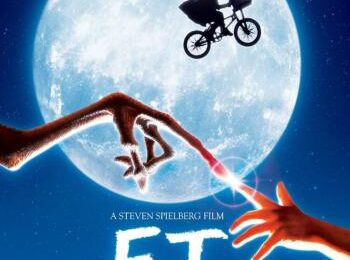 Cartel promocional de la película "E.T."