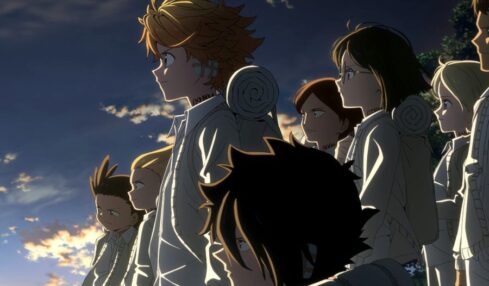 Fotograma de la adaptación al anime de "The Promised Neverland".