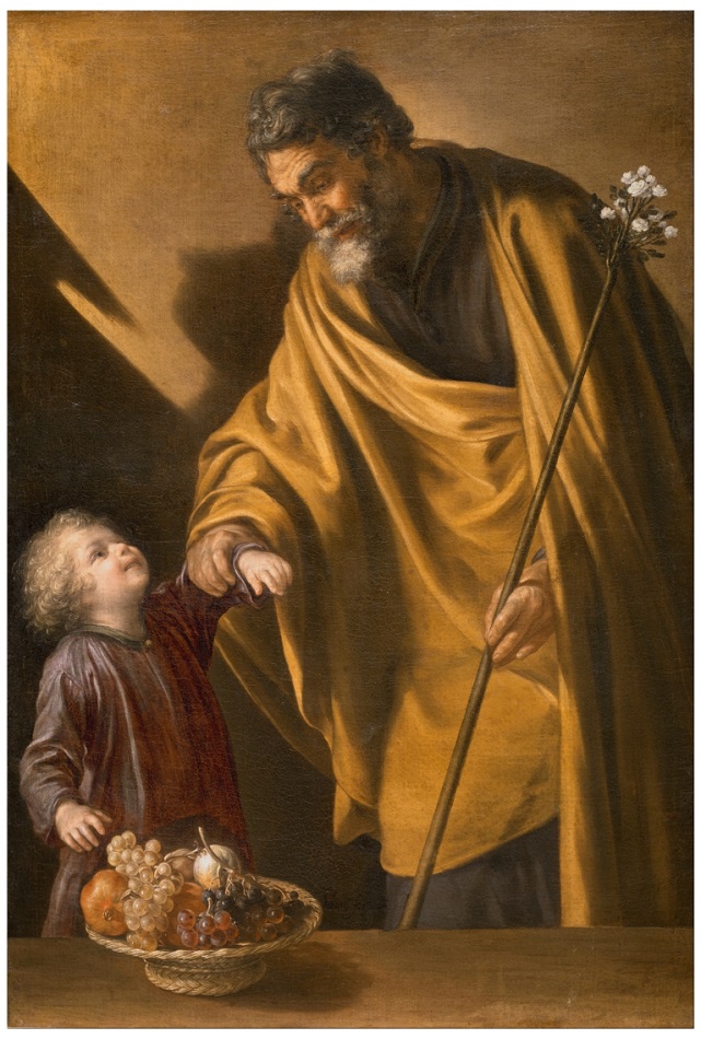 San José con el Niño de Sebastián Martínez