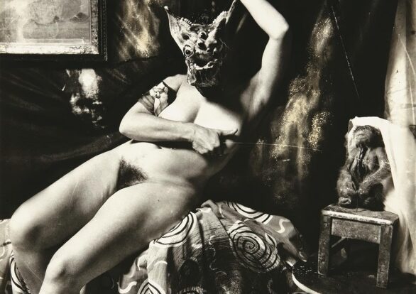 Amour, de J. P. Witkin, 1987. Fotografía, gelatina de plata sobre papel 104 x 104 cm