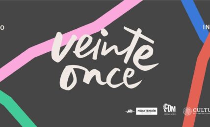 Cartel promocional del IV Festival Internacional de Danza Veinte Once. Imagen tomada de la página de Facebook del festival.