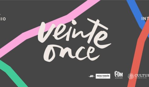 Cartel promocional del IV Festival Internacional de Danza Veinte Once. Imagen tomada de la página de Facebook del festival.