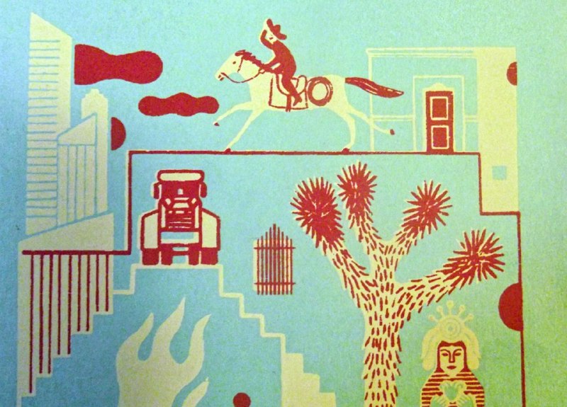 Detalle de la portada de "Expedición a la ciencia ficción mexicana. Sol de la incertidumbre", de Ramón López Castro.
