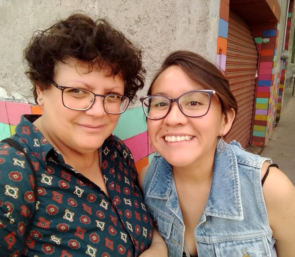Paulina Rojas y Odette Alonso. Foto cortesía de las autoras.