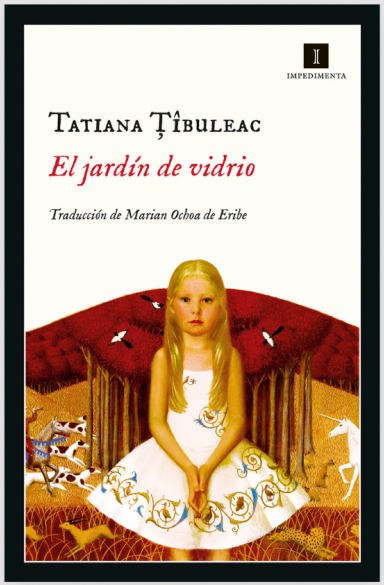 Portada de El jardín de vidrio, de Tatiana Tibuleac