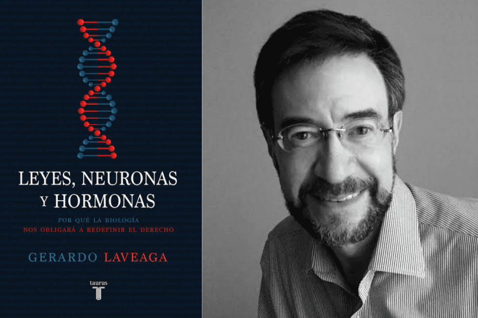 Portada del libro "Leyes, neuronas y hormonas" / Gerardo Laveaga. Foto cortesía del autor.