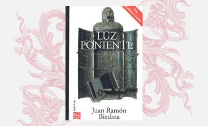 Portada de "Luz Poniente", de Juan Ramón Biedma