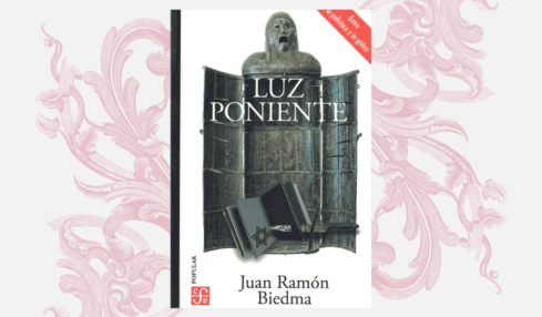Portada de "Luz Poniente", de Juan Ramón Biedma