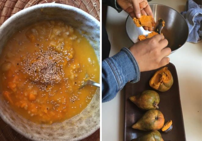 En la imagen el postre que realizó María RN Ortiz con vainilla de la chinantla, avena, naranja agria y zapote amarillo