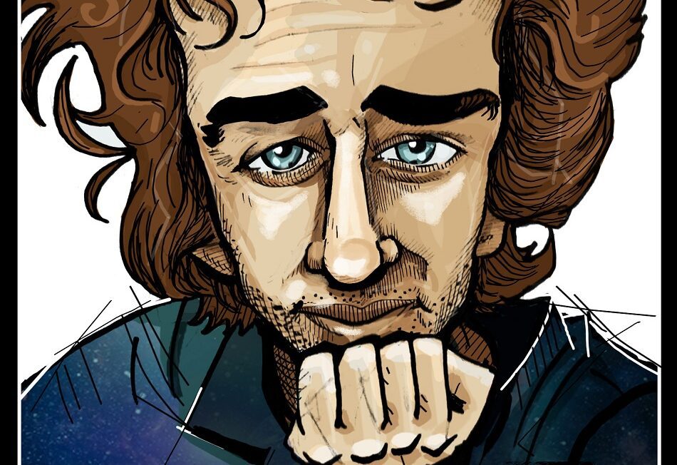 Gustavo Cerati por Caleón