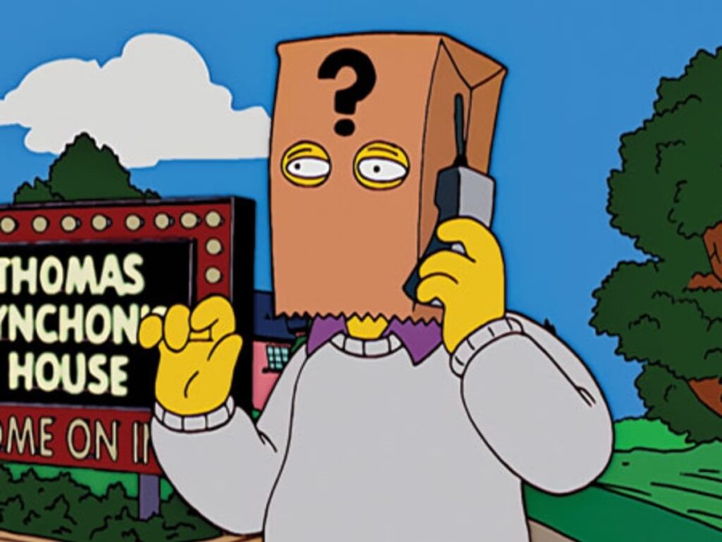 Thomas Pynchon en Los Simpson