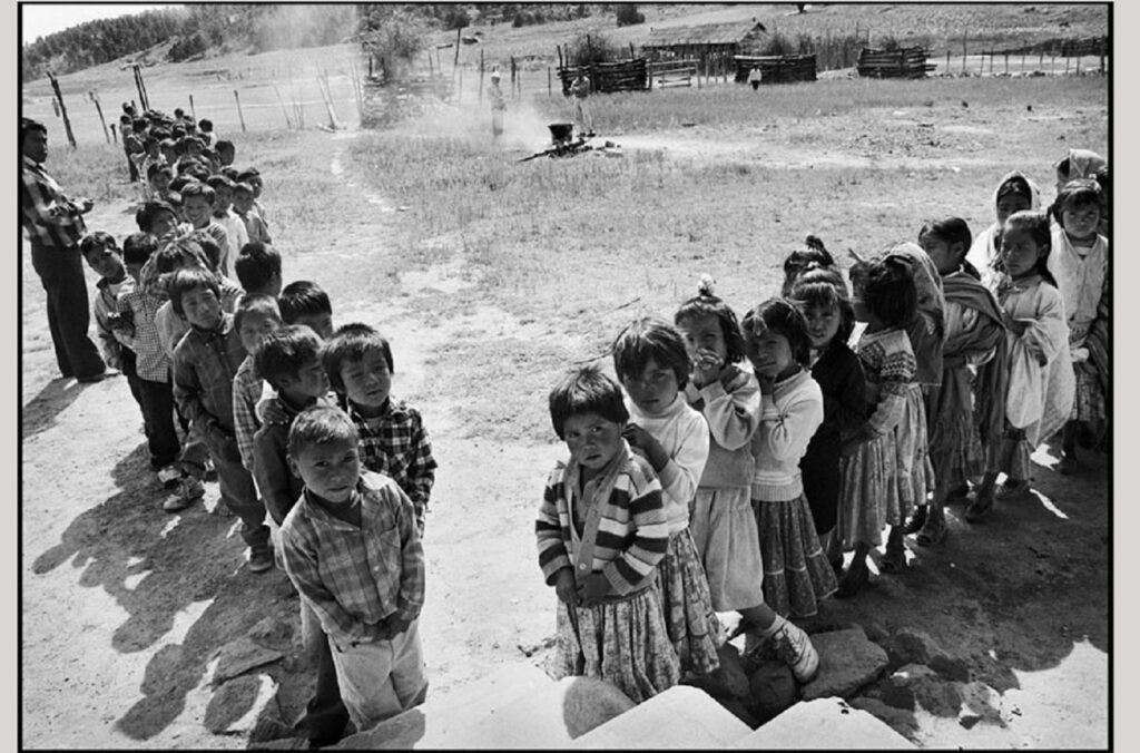 Niños tarahumaras. Chihuahua 1994